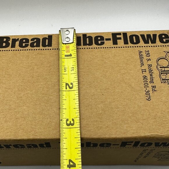 Pampered Chef #1550 Valtrompia Bread Tube-Flower NEW sealed in box with pamphlet - Picture 5 of 6